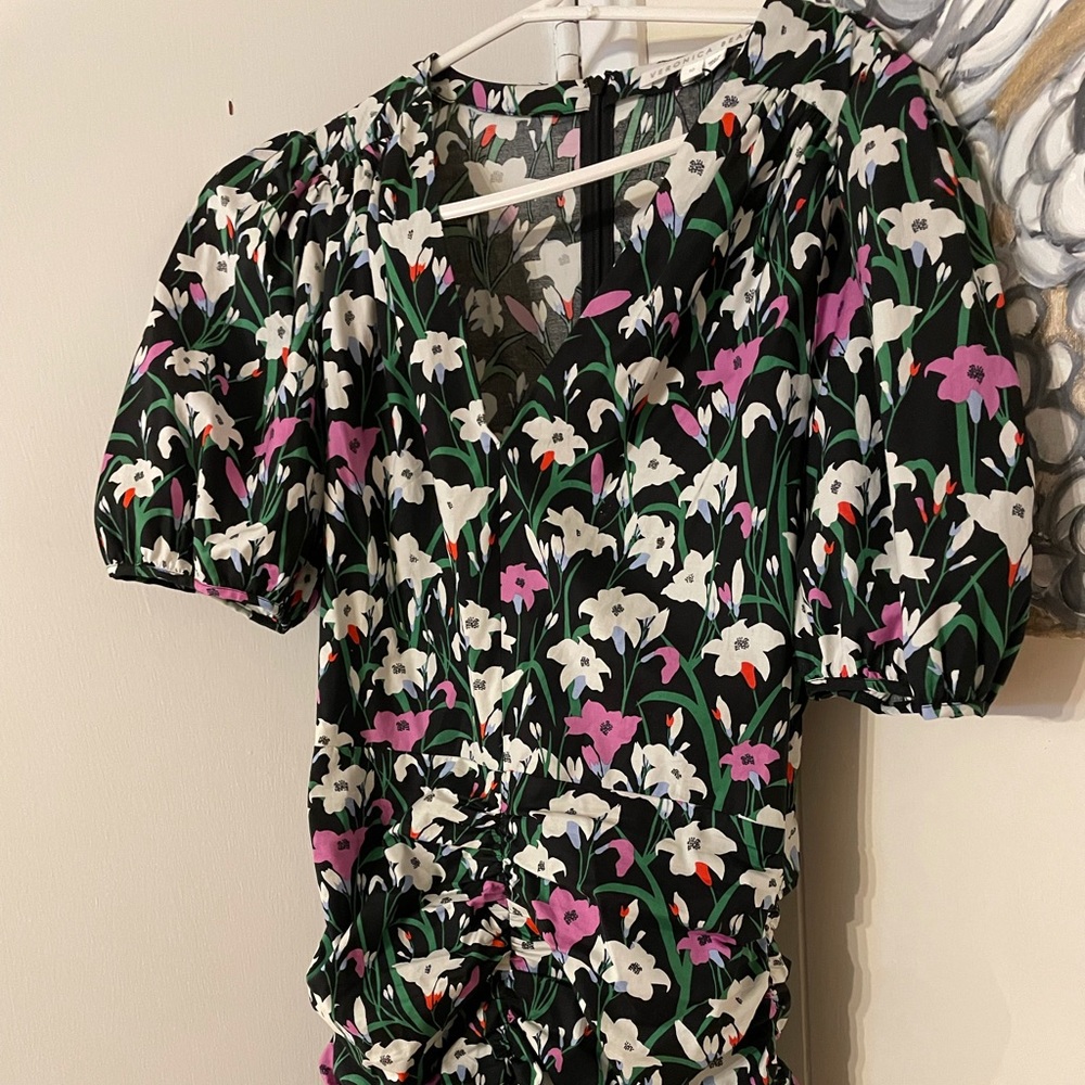 Veronica beard floral dress